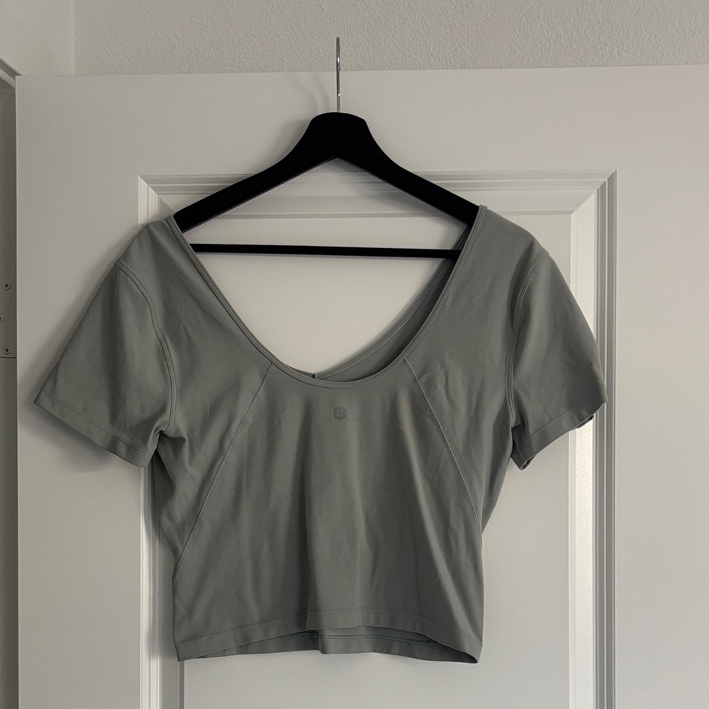 Lululemon Align Tee Cropped